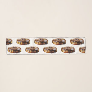 SlipperyJoe's decadent donut covered thick glossy Scarf