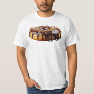 SlipperyJoe's decadent donut covered thick glossy T-Shirt