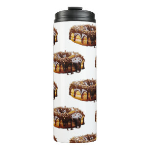 SlipperyJoe's decadent donut covered thick glossy Thermal Tumbler