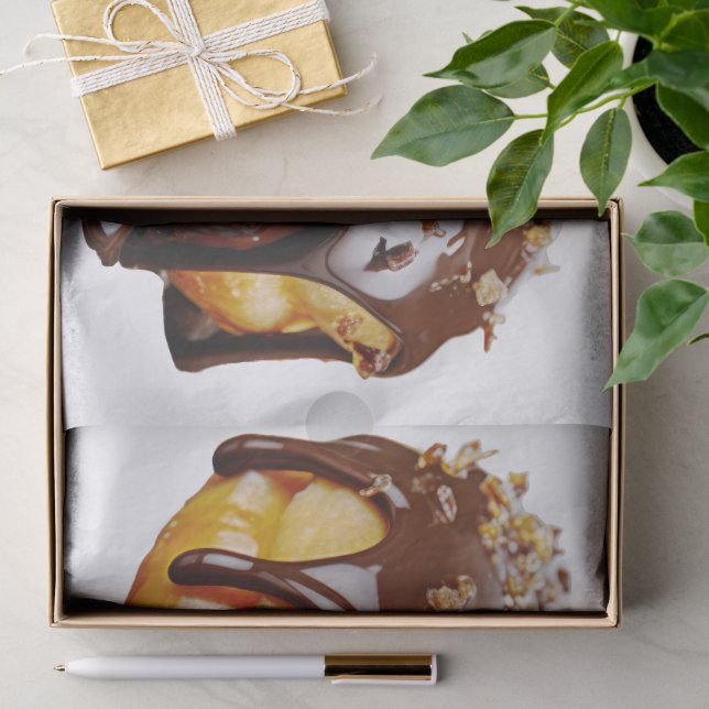 SlipperyJoe's decadent donut covered thick glossy  Tissue Paper (Gift)