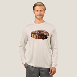 SlipperyJoe's decadent donut covered thick glossy  Tri-Blend Shirt