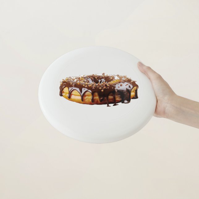 SlipperyJoe's decadent donut covered thick glossy  Wham-O Frisbee (In Hand)
