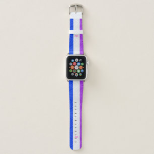 SlipperyJoe's drag culture pride flag purple spiri Apple Watch Band