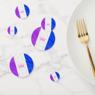 SlipperyJoe's drag culture pride flag purple spiri Confetti