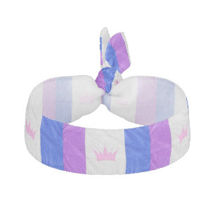 SlipperyJoe's drag culture pride flag purple spiri Elastic Hair Tie