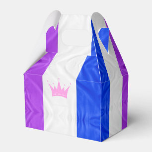 SlipperyJoe's drag culture pride flag purple spiri Favor Boxes