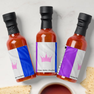 SlipperyJoe's drag culture pride flag purple spiri Hot Sauces