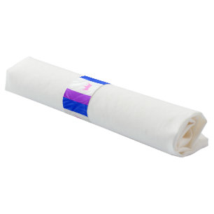 SlipperyJoe's drag culture pride flag purple spiri Napkin Bands