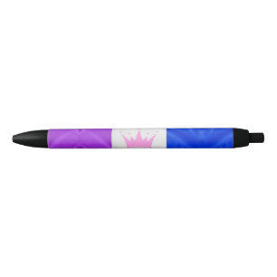 SlipperyJoe's drag culture pride flag purple spiri Pen