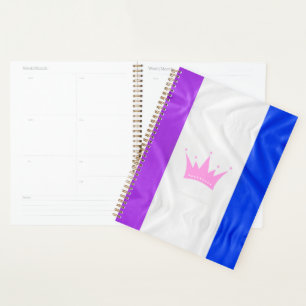 SlipperyJoe's drag culture pride flag purple spiri Planner