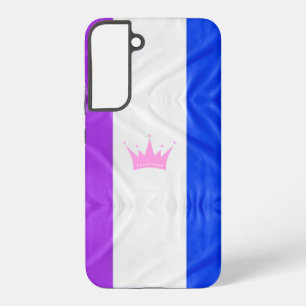 SlipperyJoe's drag culture pride flag purple spiri Samsung Galaxy S22+ Case