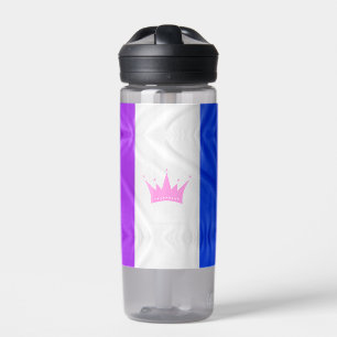 SlipperyJoe's drag culture pride flag purple spiri Water Bottle