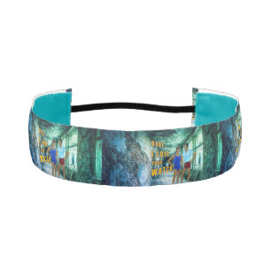 SlipperyJoe's dude love your watch LGBTQIA artisti Athletic Headband