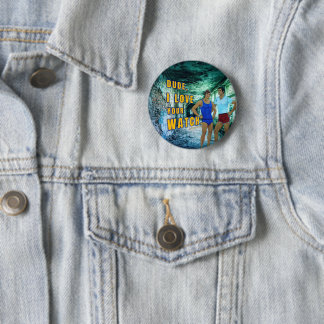 SlipperyJoe's dude love your watch LGBTQIA artisti Button