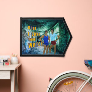 SlipperyJoe's dude love your watch LGBTQIA artisti Pennant