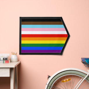 SlipperyJoe's Eleven Stripe Pride Flag blends Phil