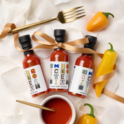 SlipperyJoes embrace diversity cut_out letters co Hot Sauces