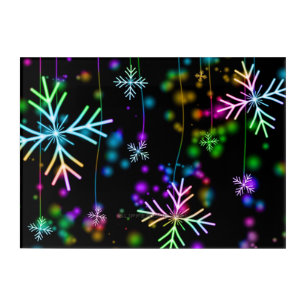 SlipperyJoe's festive lively Christmas atmosphere  Acrylic Print