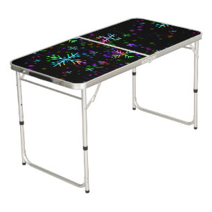 SlipperyJoe's festive lively Christmas atmosphere Beer Pong Table