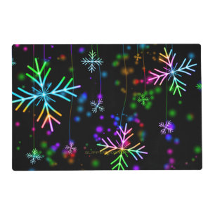 SlipperyJoe's festive lively Christmas atmosphere Placemat