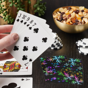 SlipperyJoe's festive lively Christmas atmosphere Poker Cards