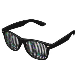 SlipperyJoe's festive lively Christmas atmosphere Retro Sunglasses