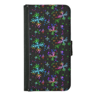 SlipperyJoe's festive lively Christmas atmosphere  Samsung Galaxy S5 Wallet Case