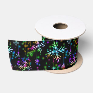 SlipperyJoe's festive lively Christmas atmosphere Satin Ribbon