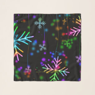 SlipperyJoe's festive lively Christmas atmosphere Scarf