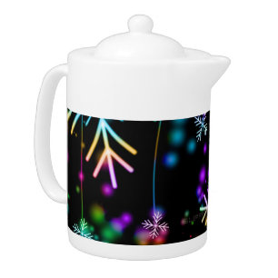 SlipperyJoe's festive lively Christmas atmosphere Teapot