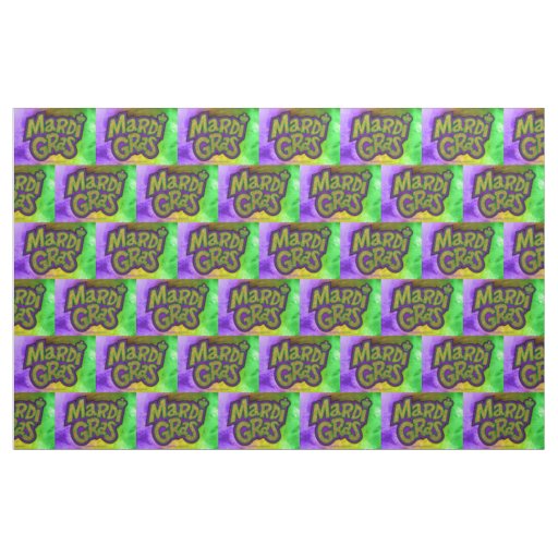 SlipperyJoe's festive Mardi Gras theme crown reinf Fabric