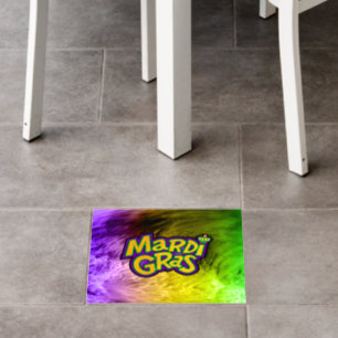 SlipperyJoe's festive Mardi Gras theme crown reinf Floor Decals