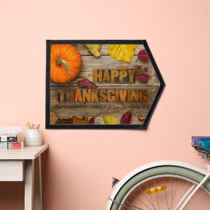 SlipperyJoe's festive Thanksgiving atmosphere red Pennant