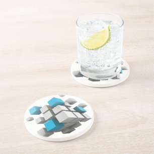 SlipperyJoe's floating cluster of cubes size varie Coaster