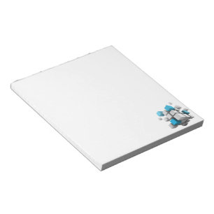 SlipperyJoe's floating cluster of cubes size varie Notepad