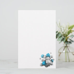 SlipperyJoe's floating cluster of cubes size varie Stationery