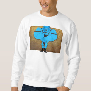 SlipperyJoe's gay muscle bear cartoon thong leathe Sweatshirt