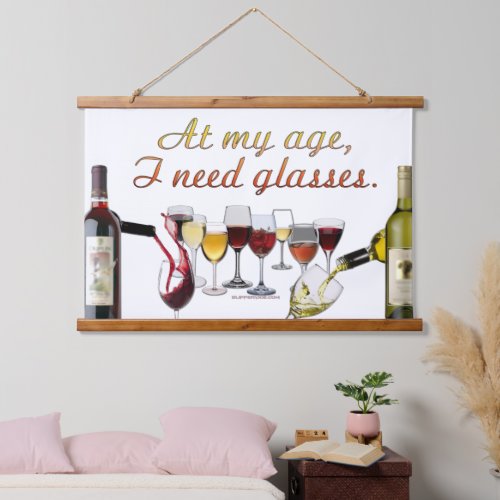 SlipperyJoes Glasses fermented grapes wine pourin Hanging Tapestry