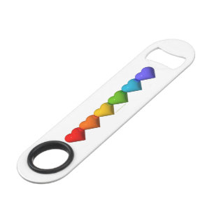 SlipperyJoe's glossy 3D heart shapes glyphs create Bar Key