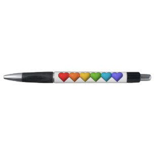 SlipperyJoe's glossy 3D heart shapes glyphs create Pen