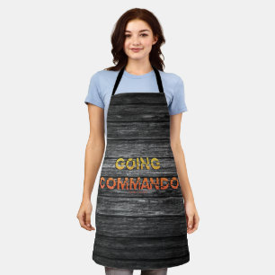 SlipperyJoe's going commando dive-bar energy grit  Apron