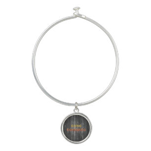 SlipperyJoe's going commando dive-bar energy grit Bangle Bracelet