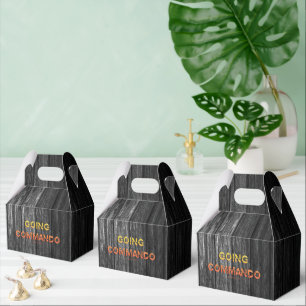 SlipperyJoe's going commando dive-bar energy grit Favor Boxes