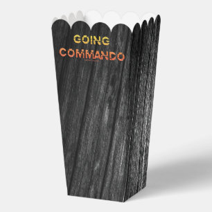 SlipperyJoe's going commando dive-bar energy grit Favor Boxes