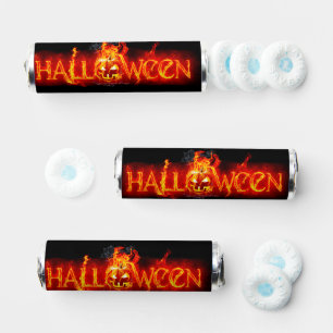 SlipperyJoe's Halloween massive fiery lettering ca Breath Savers® Mints