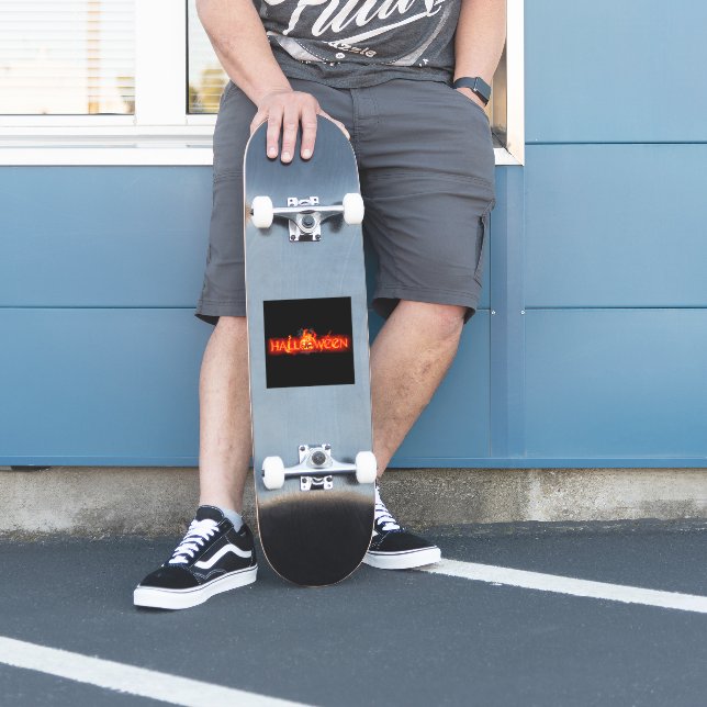 SlipperyJoe's Halloween massive fiery lettering ca Sticker (Skater)