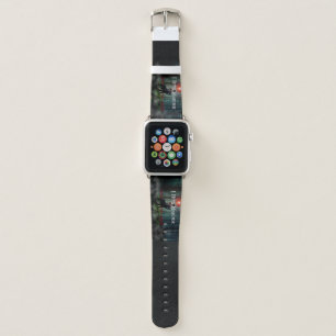 SlipperyJoe's Halloween shirtless muscular man bit Apple Watch Band