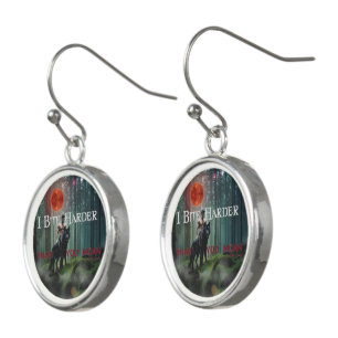 SlipperyJoe's Halloween shirtless muscular man bit Earrings
