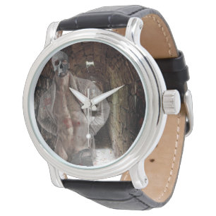 SlipperyJoe's Halloween transparent ghost-like man Watch