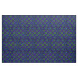 SlipperyJoe's Hanukkah green rows Stars of David c Fabric
